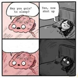 Hey you going to sleep_
