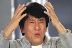 Jackie Chan Confused