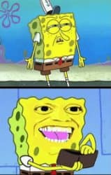 Spongebob money