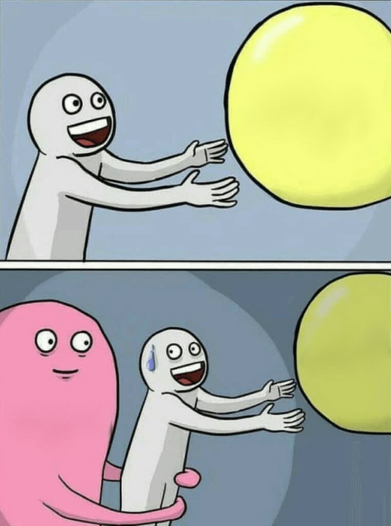 running-balloon